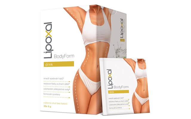 Lipoxal BodyForm drink 30x8g recenze