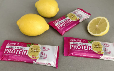 Proteinová tyčinka Fresh Citron Ultra Low Carb ketofit