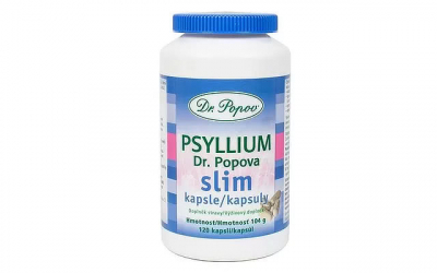 ᐉ Dr. Popov Psyllium SLIM kapsle: Recenze