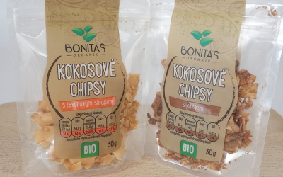Kokosové chipsy: Křupavé exotické lupínky