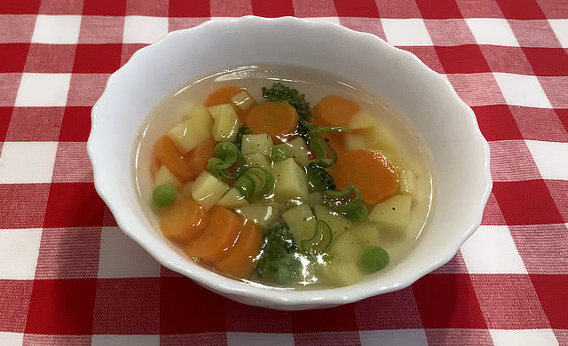 luli chef zeleninová polévka recept