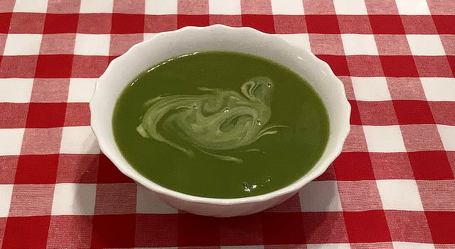 luli chef krémová polévka brokolicová recept