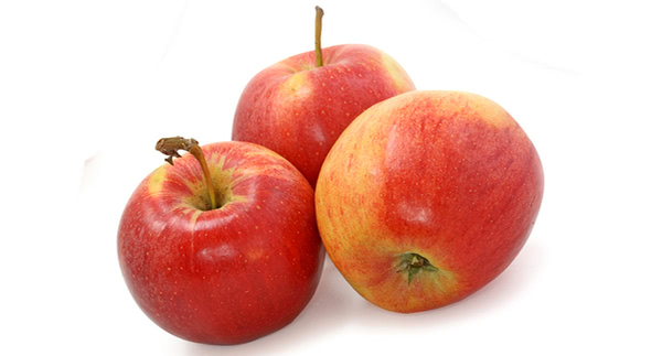 jablka obsahují vlákninu
