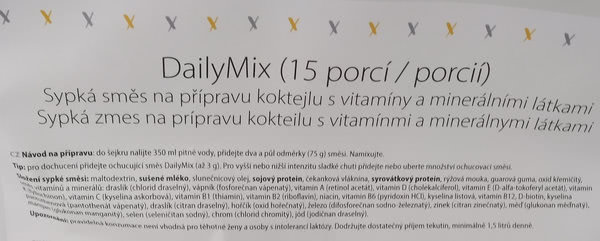 fotka složení výrobku