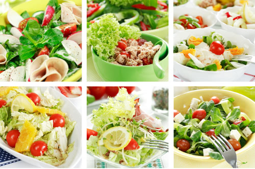 zdravé saláty