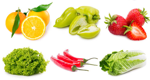 zdroje vitamínu C ovoce a zelenina