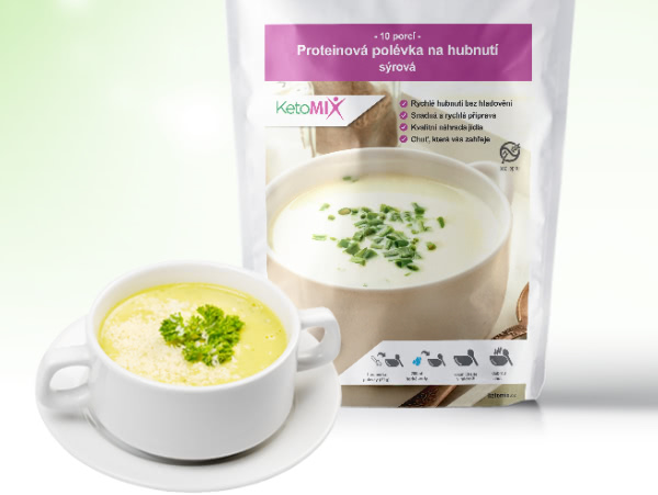ketomix polévka jídlo