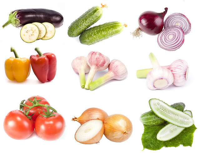 zdravé potraviny zelenina