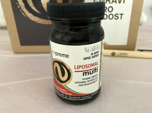 Liposomal Multivitamin 30 kapslí NUPREME zkušenosti
