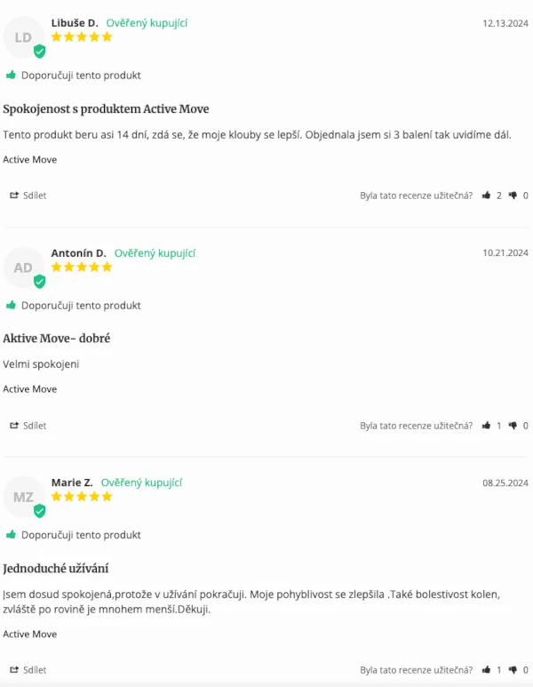 golden tree active move zkušenosti recenze