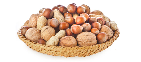 zdroje draslíku ořechy