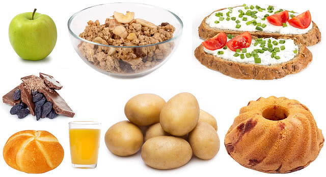 nevhodné potraviny při low carb dietě
